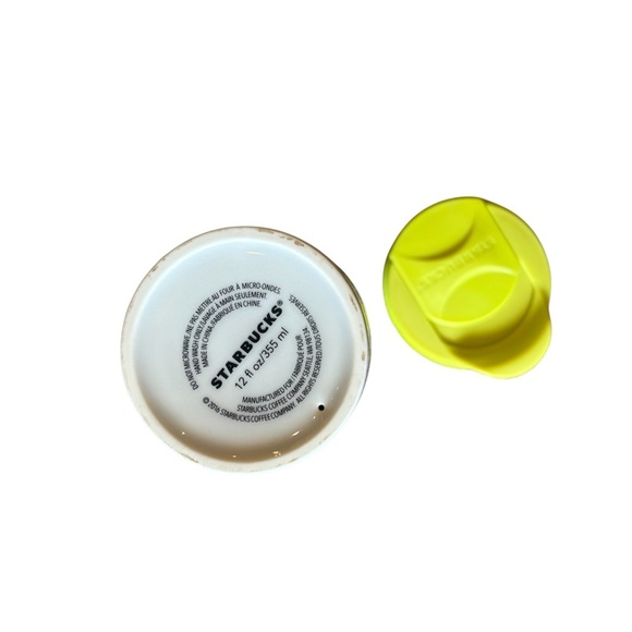 Starbucks Ceramic Tumbler 12 oz To Go Cup Travel Mug & Lid - Picture 5 of 5